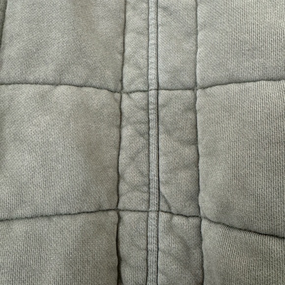 Dolman Quilted Knit Jacket by Free People, Medium, Olive Green - Picture 5 of 12